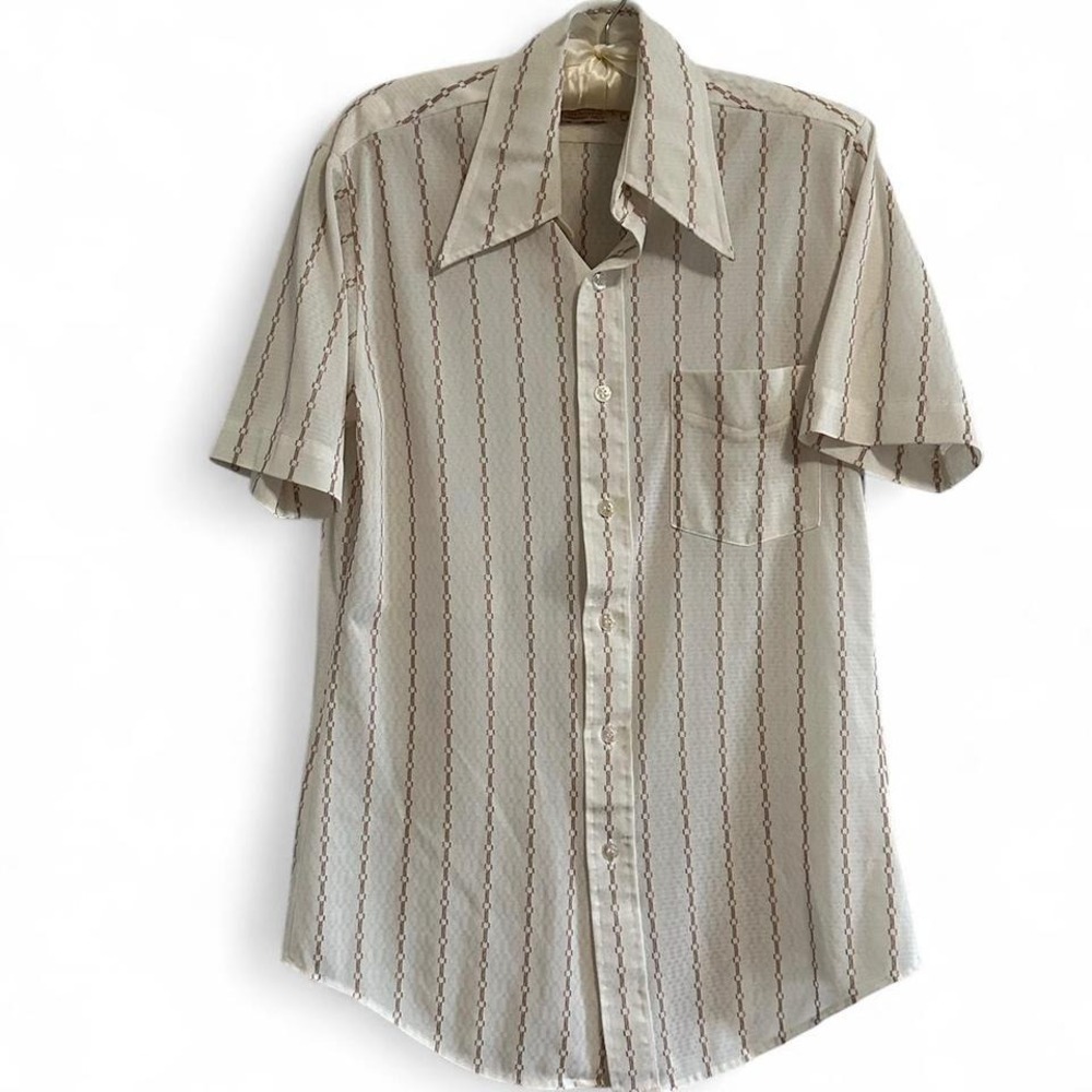 Mens 1960s David Harrison button up shirt